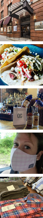 QG Blog - Storefront, Carry-out, Liquor, Masks, Spring Shirting