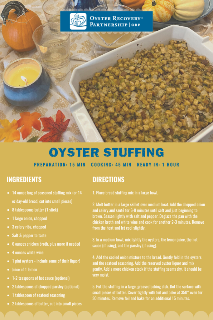 Thanksgiving Oyster Stuffing Recipe
