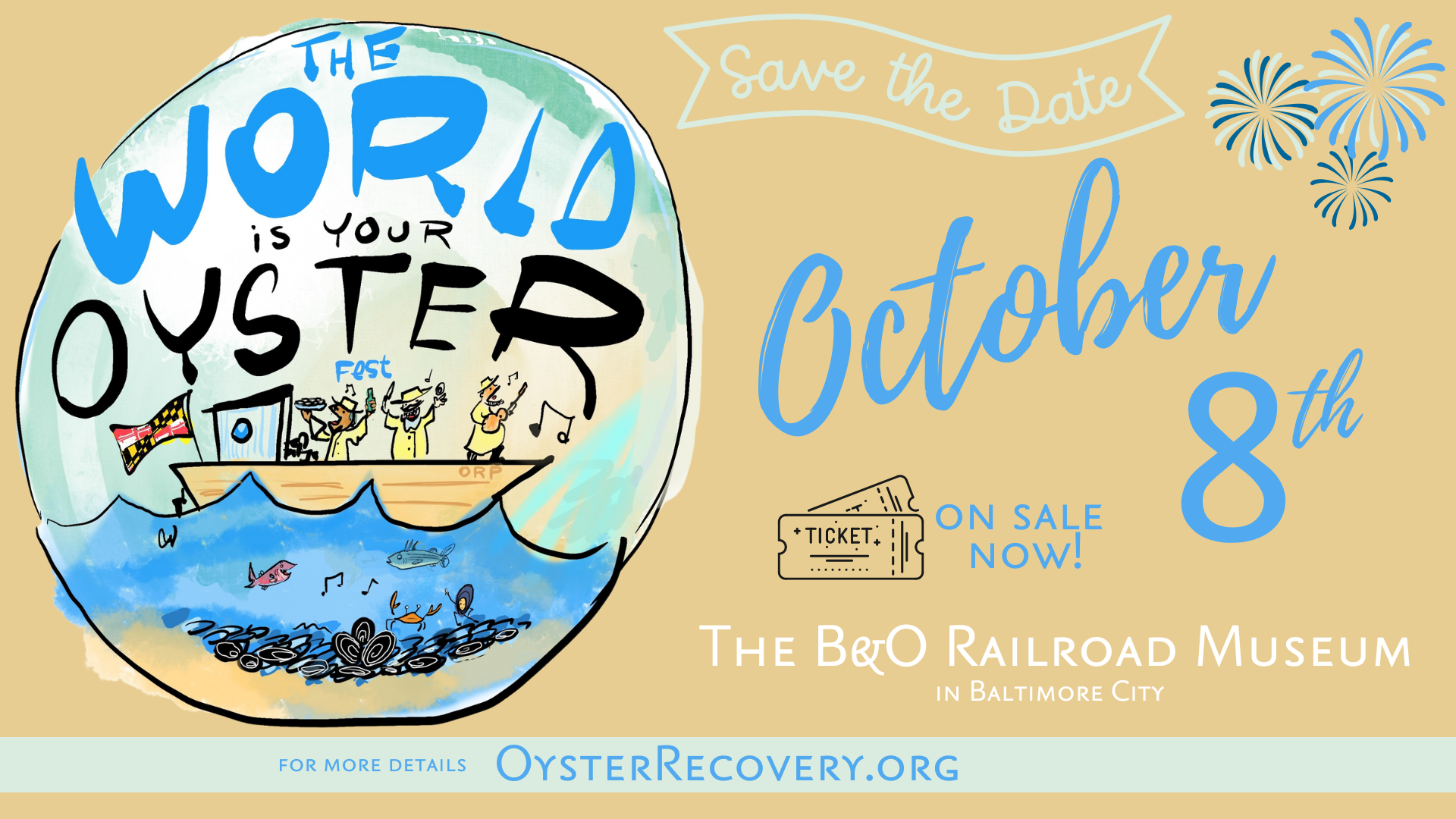 ORP announces new annual event, World Is Your Oyster Festival!