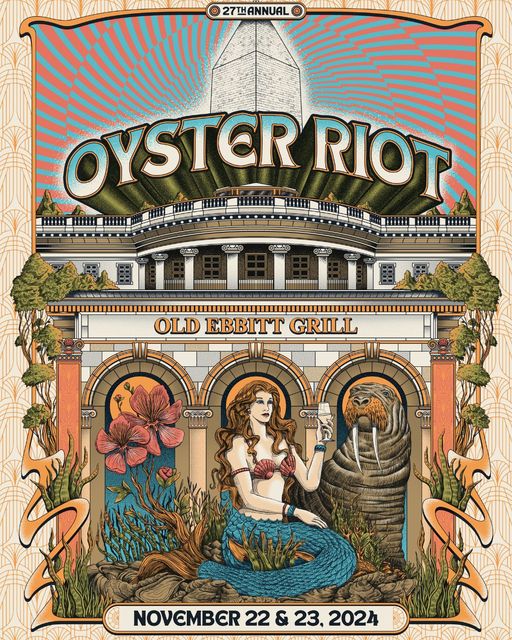 Old Ebbitt Oyster Riot Logo 2024